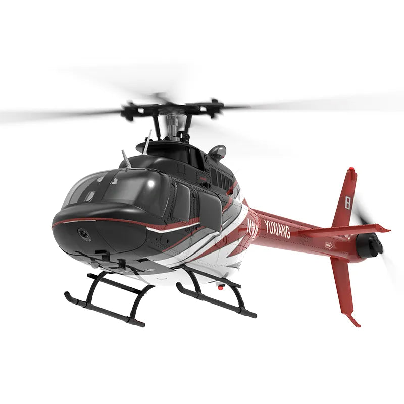 YU-XIANG F-08 Bell 206 Jet Ranger Gyro Stabilised - RTF Helicopter