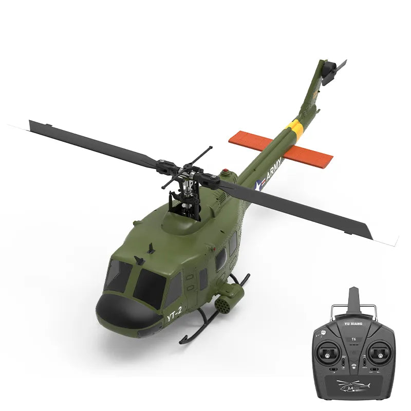 YU-XIANG F-07 UH-1 Huey Gyro Stabilised - RTF Helicopter
