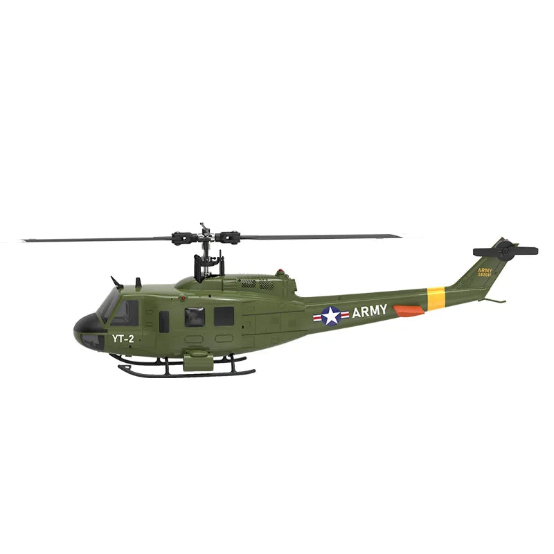 YU-XIANG F-07 UH-1 Huey Gyro Stabilised - RTF Helicopter
