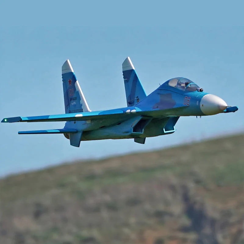 FMS Dual 70mm SU-27 / J-11 PNP EDF Jet
