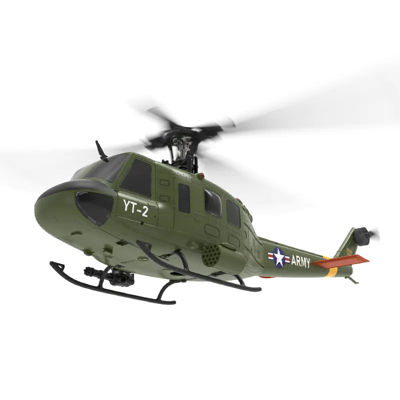 YU-XIANG F-07 UH-1 Huey Gyro Stabilised - RTF Helicopter