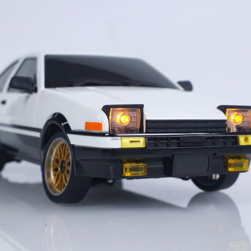 LDRC 1/18 Scale AE86 LD1801 RC Drift Car w/ Gyro System - RTR