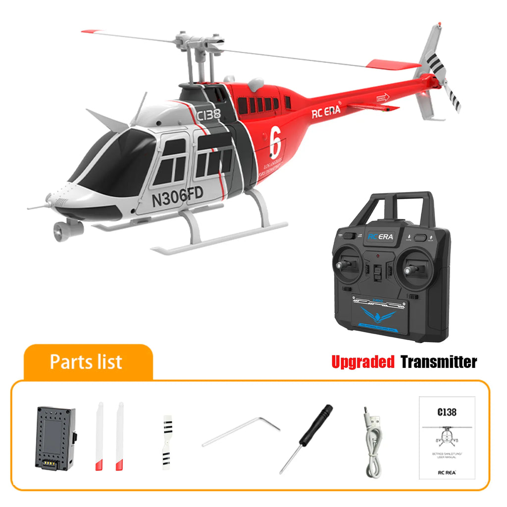 RC-ERA C-138 Bell Pro 206 - RTF Helicopter