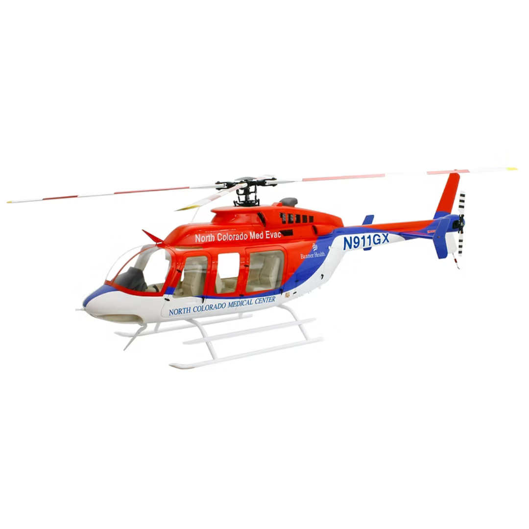 ROBAN  B407 700 Size Scale Helicopter With Mechanics - ARF