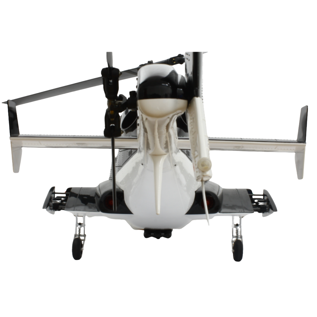 ROBAN 800 B222 Airwolf SuperScale Helicopter W/Mechanics - ARF