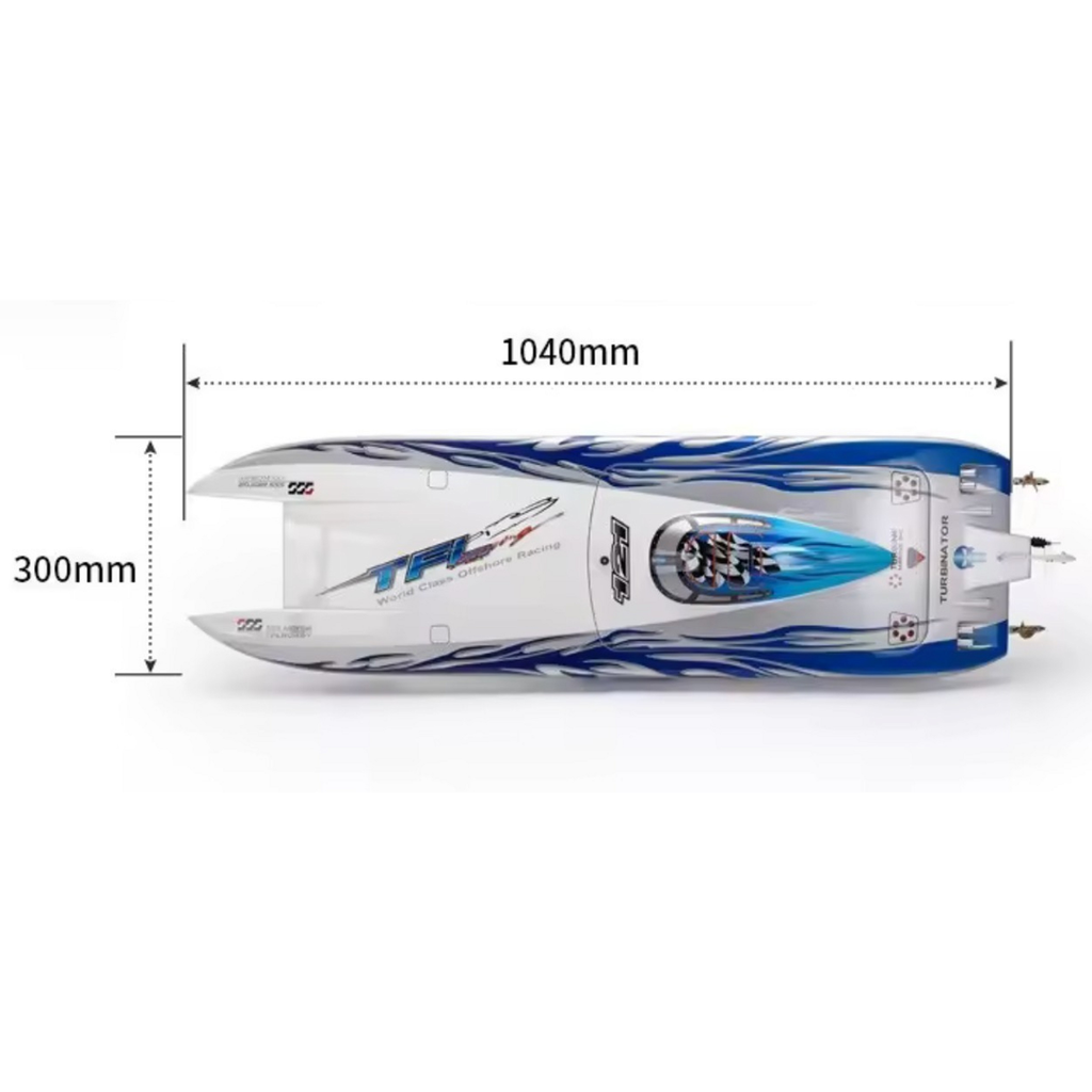 TFL Zonda Cat RC Catamaran Boat - ARTR