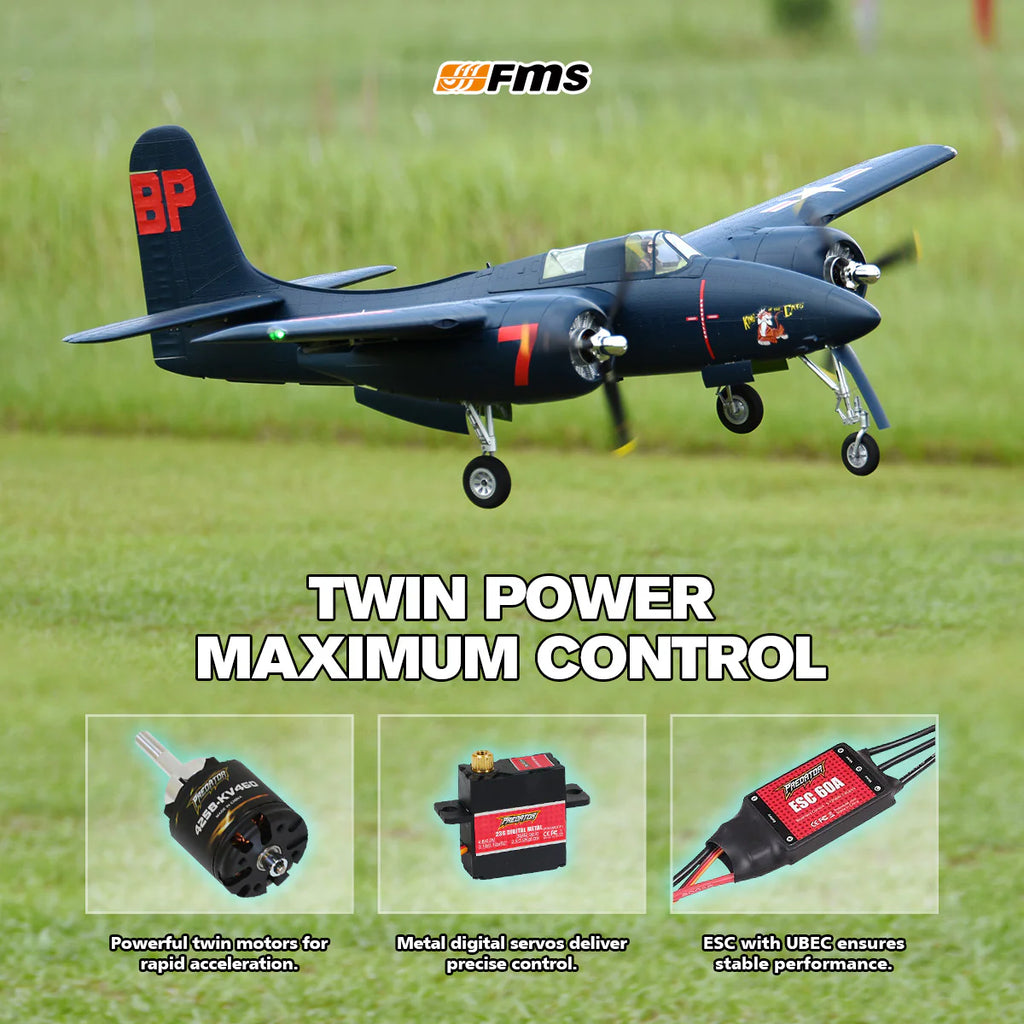 FMS 1700mm Tigercat - PNP