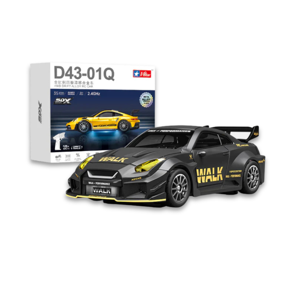 HSTAR 1/43 Scale GTR35 4WD High-Speed On-Road Racing RC Drift Car w/Gyro