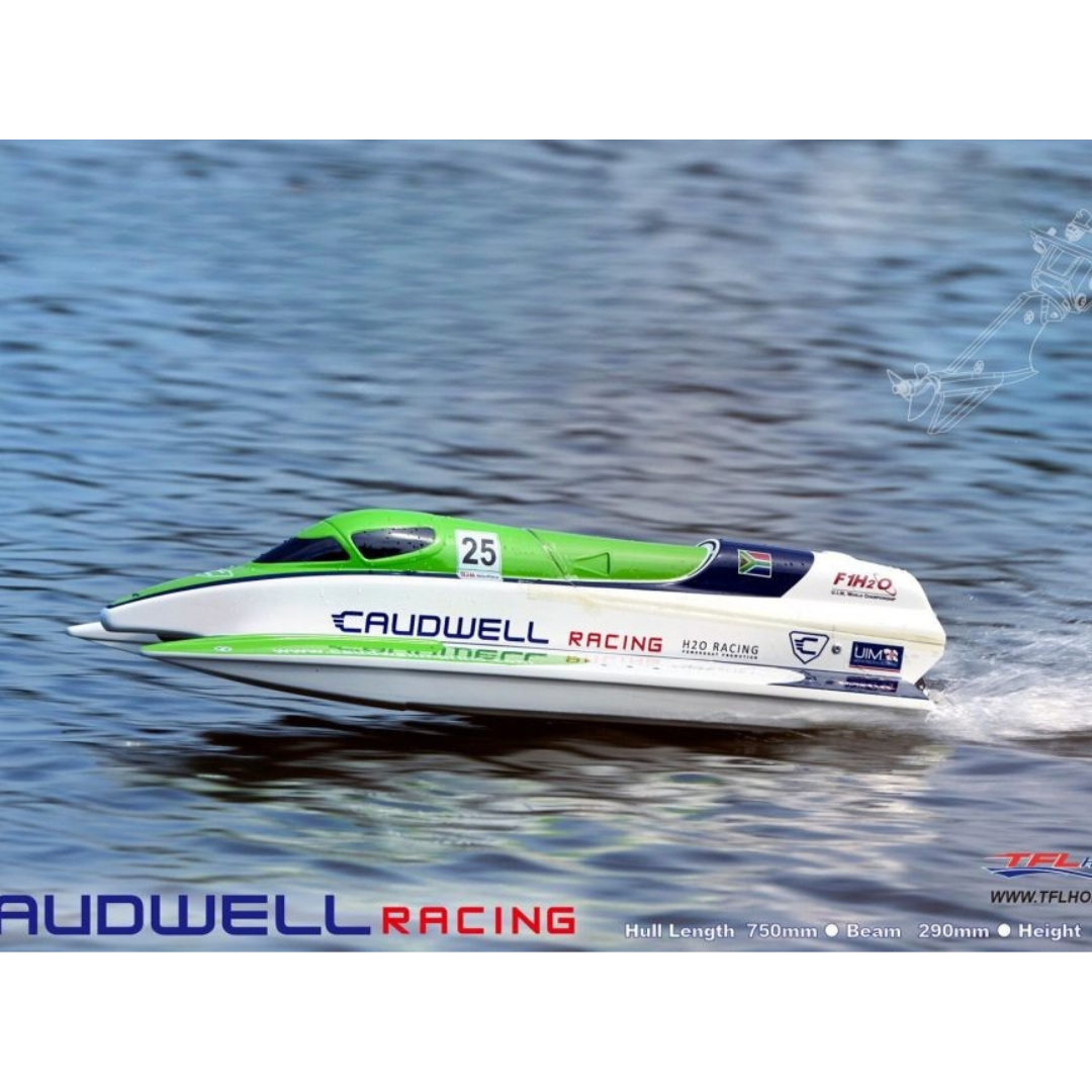 TFL Caudwell F1 Tunnel Boat w/ flood chamber - ARTR