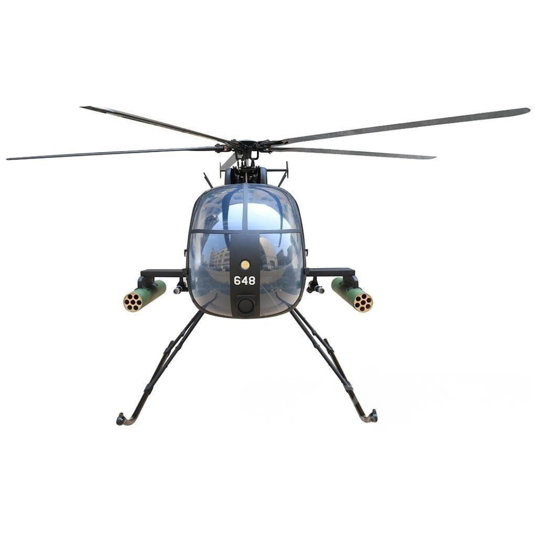 ROBAN 800 AH-6 Little Bird Scale GPS Stabilised - RTF Helicopter