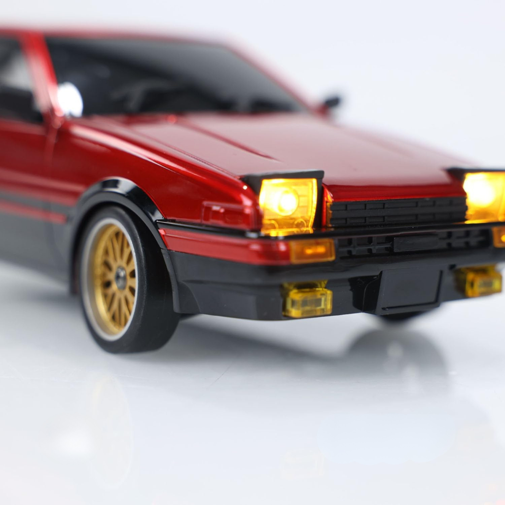 LDRC 1/18 Scale AE86 LD1801 RC Drift Car w/ Gyro System - RTR