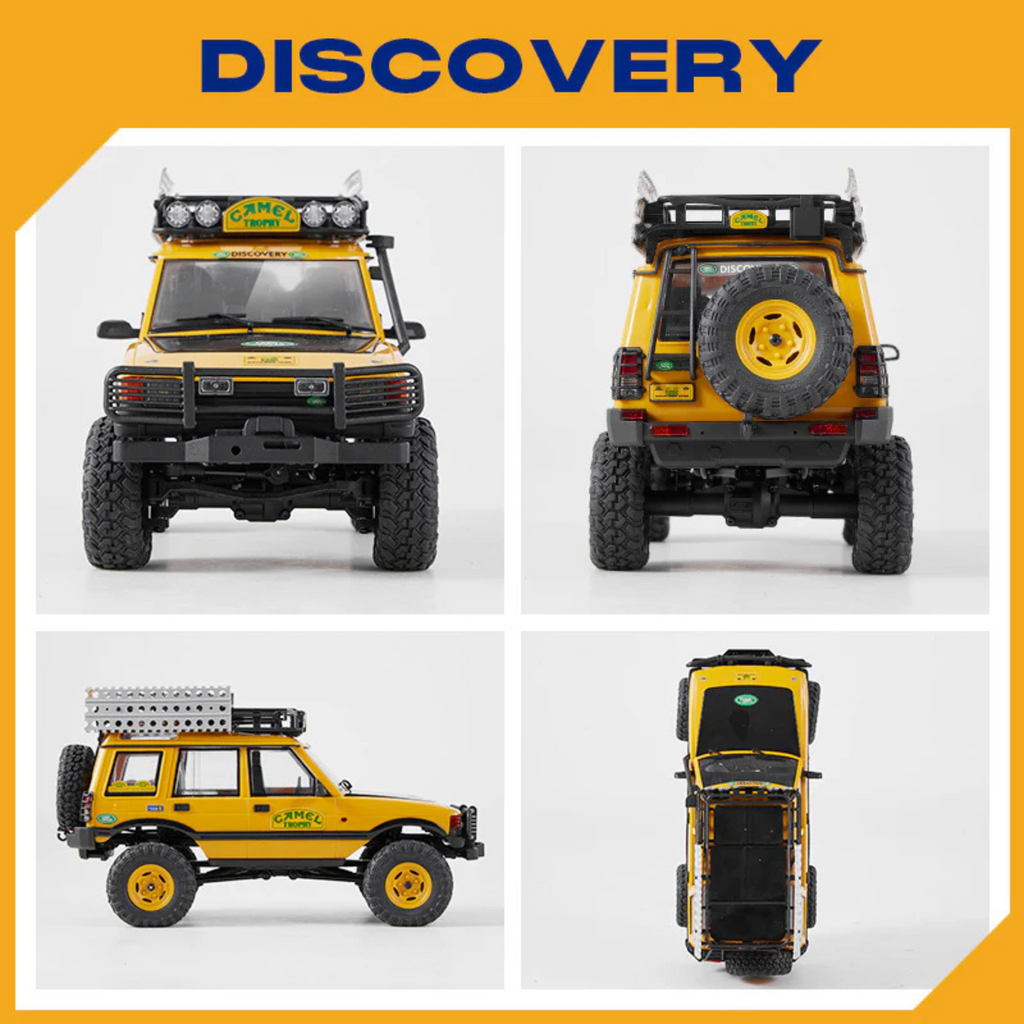 FMS 1/24th Scale FCX24M Land Rover Discovery Camel Trophy Edition - RTR