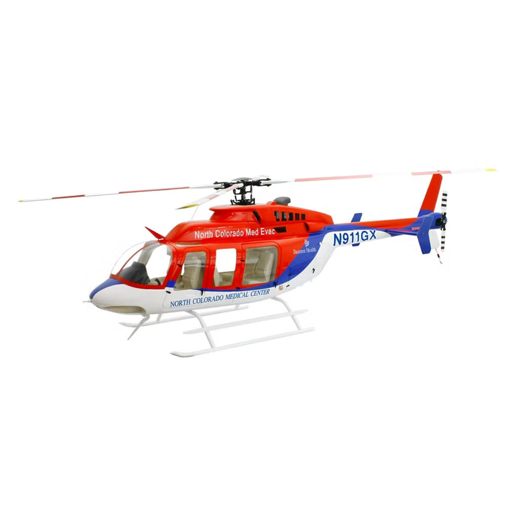 ROBAN  B407 700 Size Scale Helicopter With Mechanics - ARF