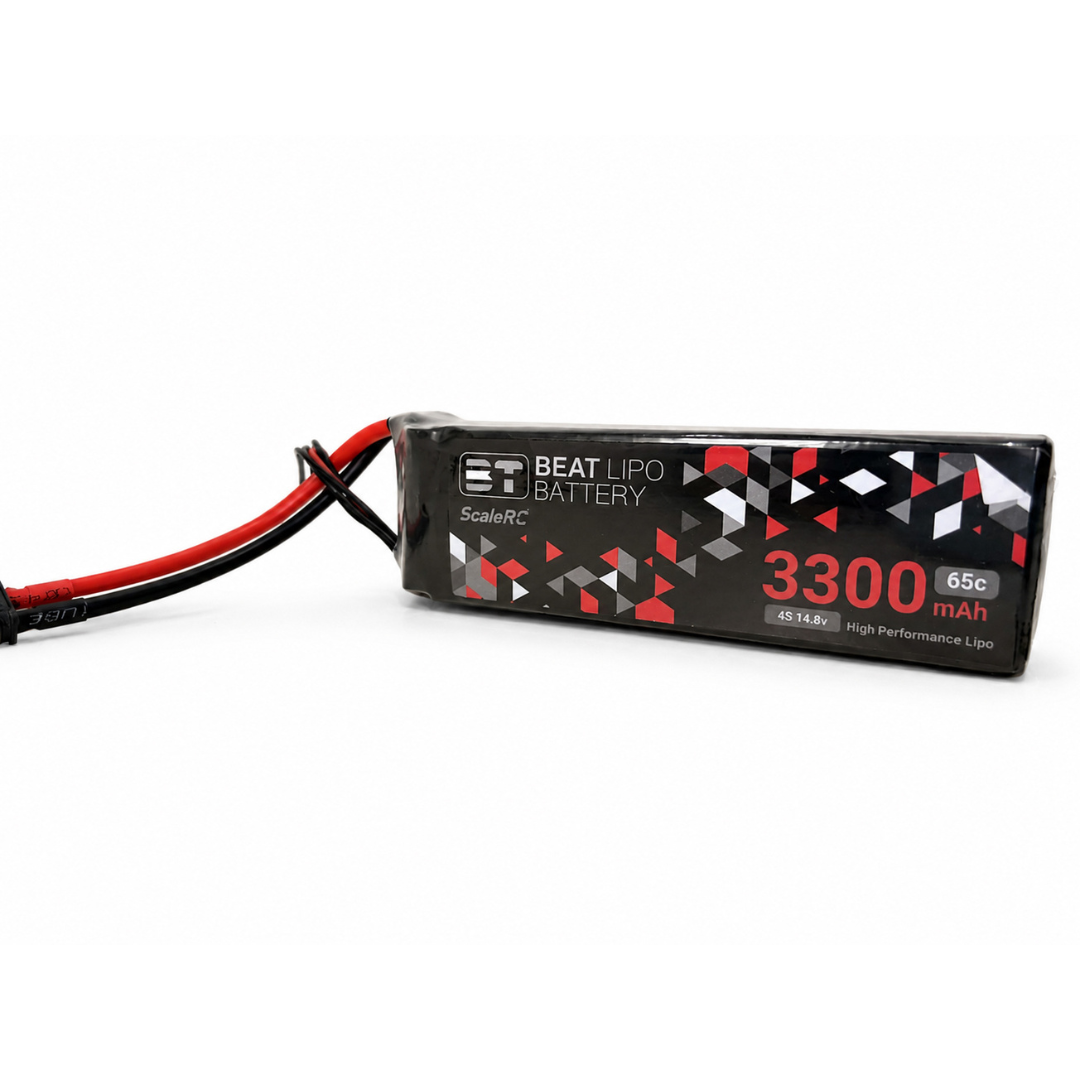 BEAT LIPO 3300mah 14.8v 4s 65c LIPO Battery (XT60 Connector)