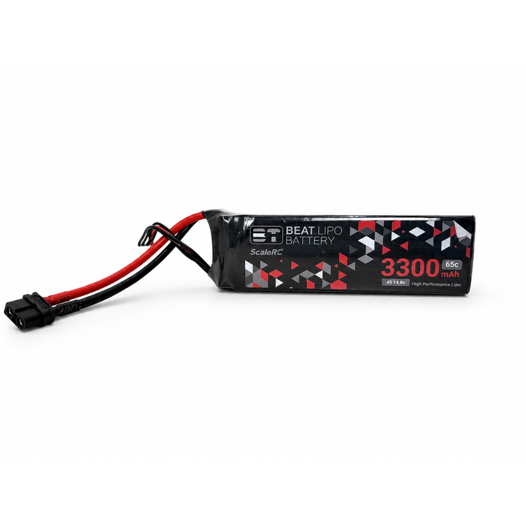BEAT LIPO 3300mah 14.8v 4s 65c LIPO Battery (XT60 Connector)