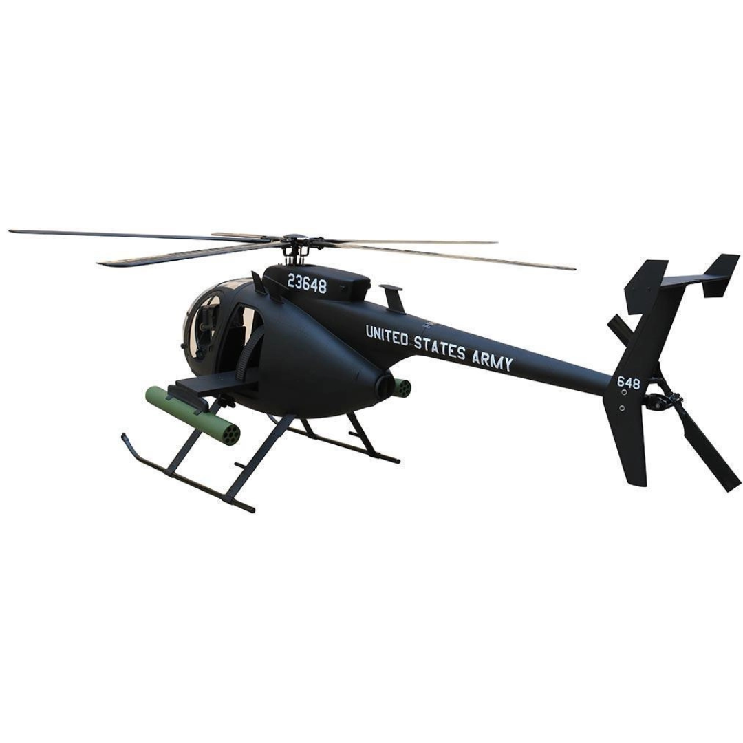 ROBAN 800 AH-6 Little Bird Scale GPS Stabilised - RTF Helicopter