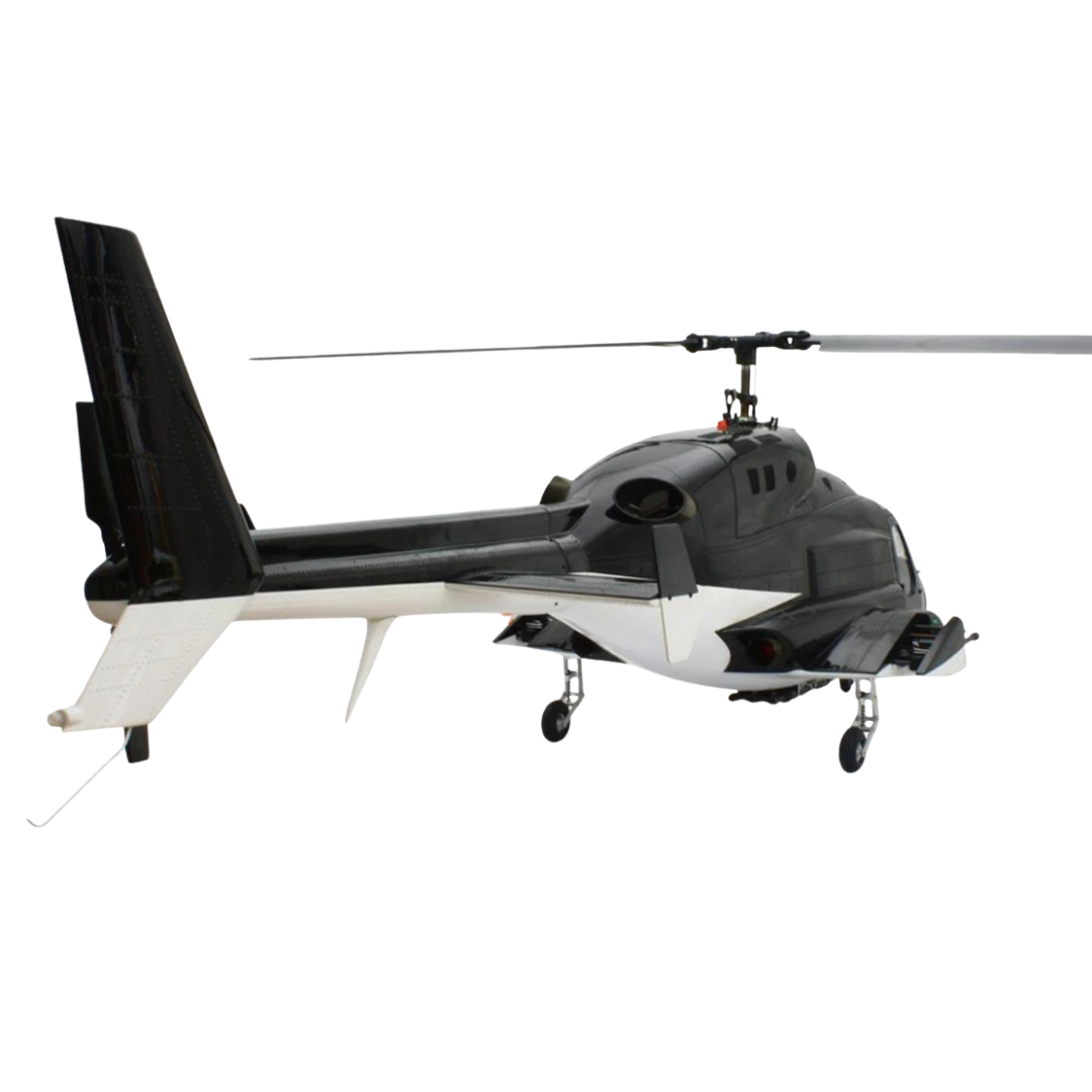 ROBAN 800 B222 Airwolf SuperScale Helicopter W/Mechanics - ARF