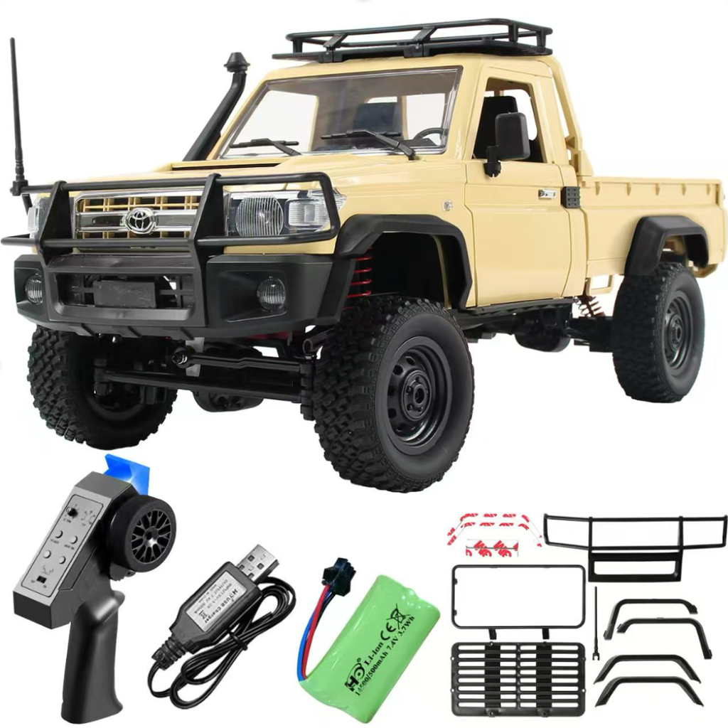 MN82 1/12 Scale Land Cruiser Rock Crawler with Roof Racks - RTR
