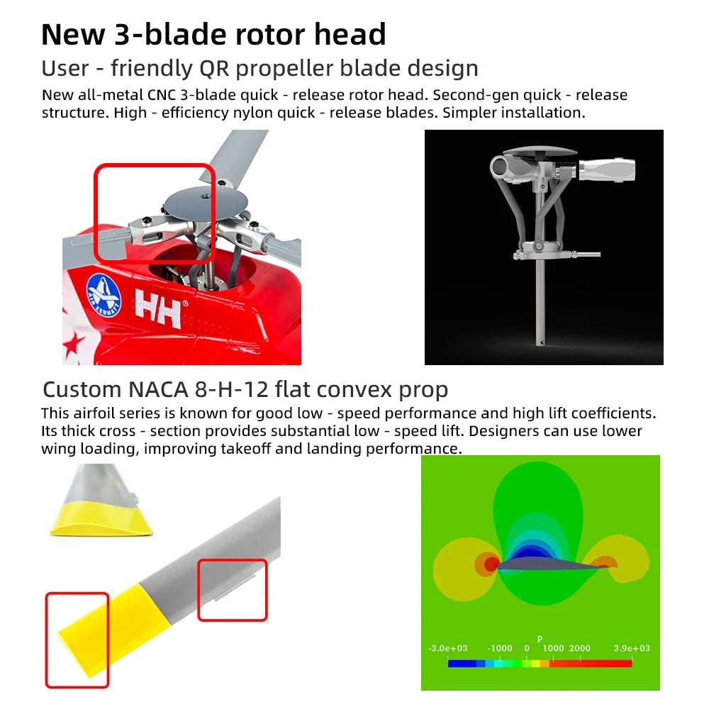 FlywingAS350 470L 4-Blade ACE GPS/ATT RC Scale Helicopter - RTF