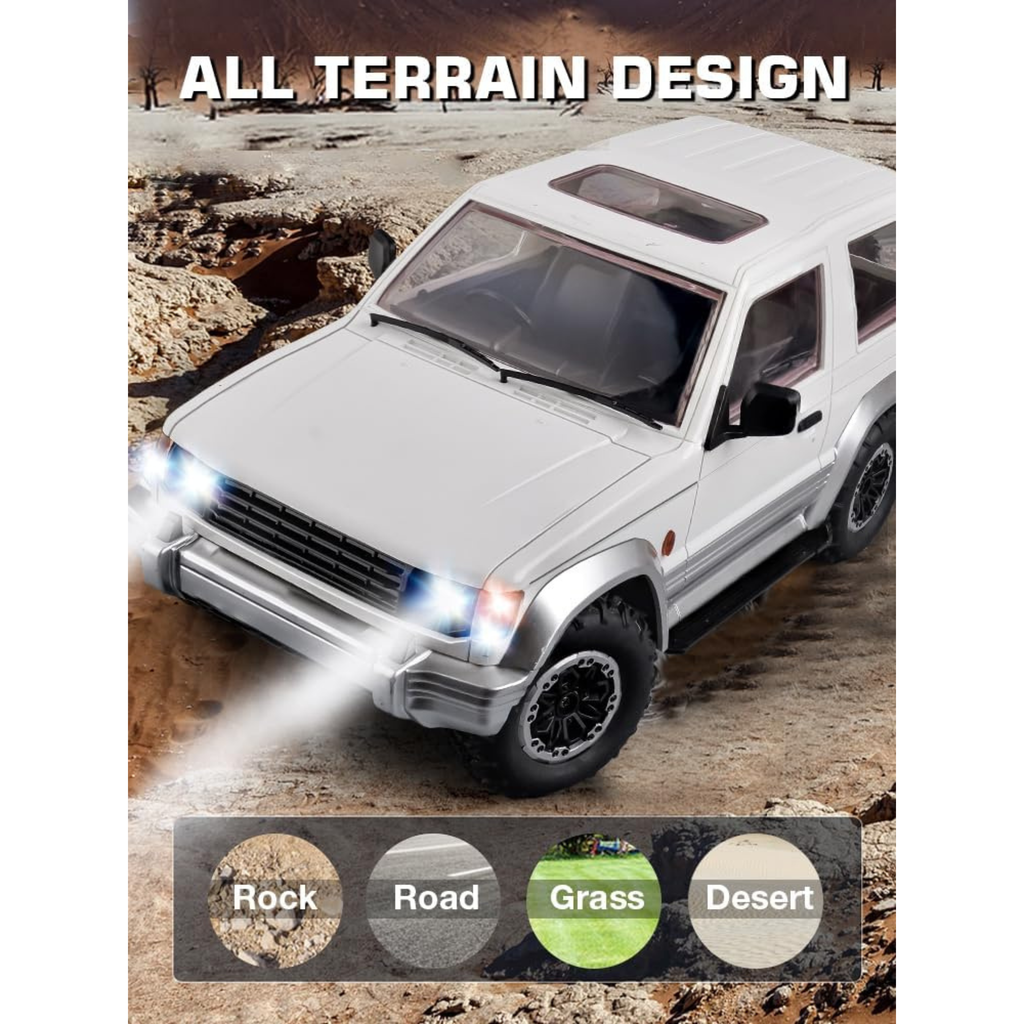 LDRC LD1297 1/14 Scale 4WD Mitsubishi Pajero  RC Crawler - RTR