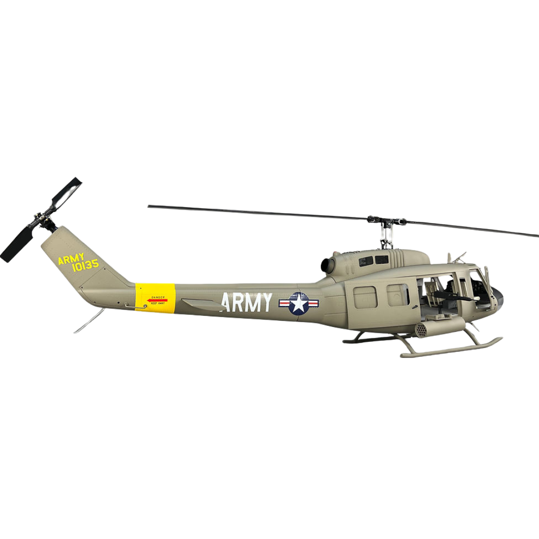 ROBAN 800 Size UH-1D Huey Army Scale GPS Stabilised - RTF Helicopter