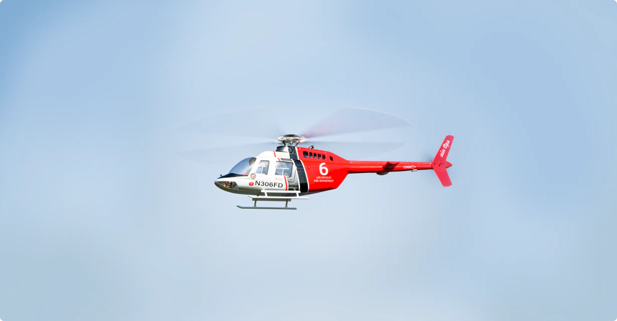 FLYWING Bell 206 V3 GPS Stabilised - RTF Helicopter