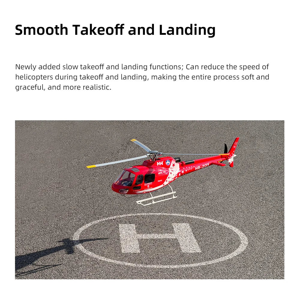 FlywingAS350 470L 4-Blade ACE GPS/ATT RC Scale Helicopter - RTF