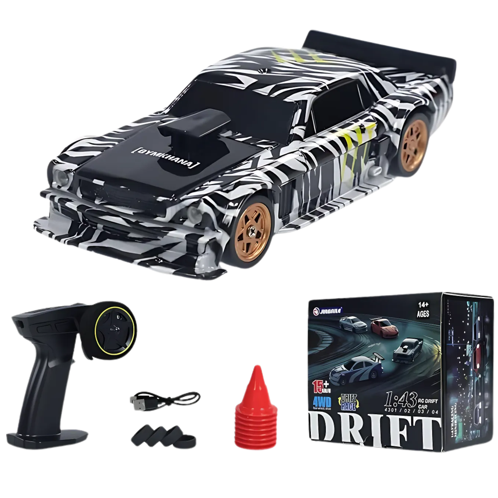 JIABAILE 1/43 Hoonigan RC Micro Drift Car with Gyro Stabilisation System - RTR