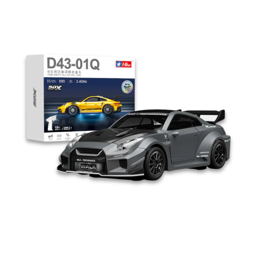 HSTAR 1/43 Scale GTR35 4WD High-Speed On-Road Racing RC Drift Car w/Gyro