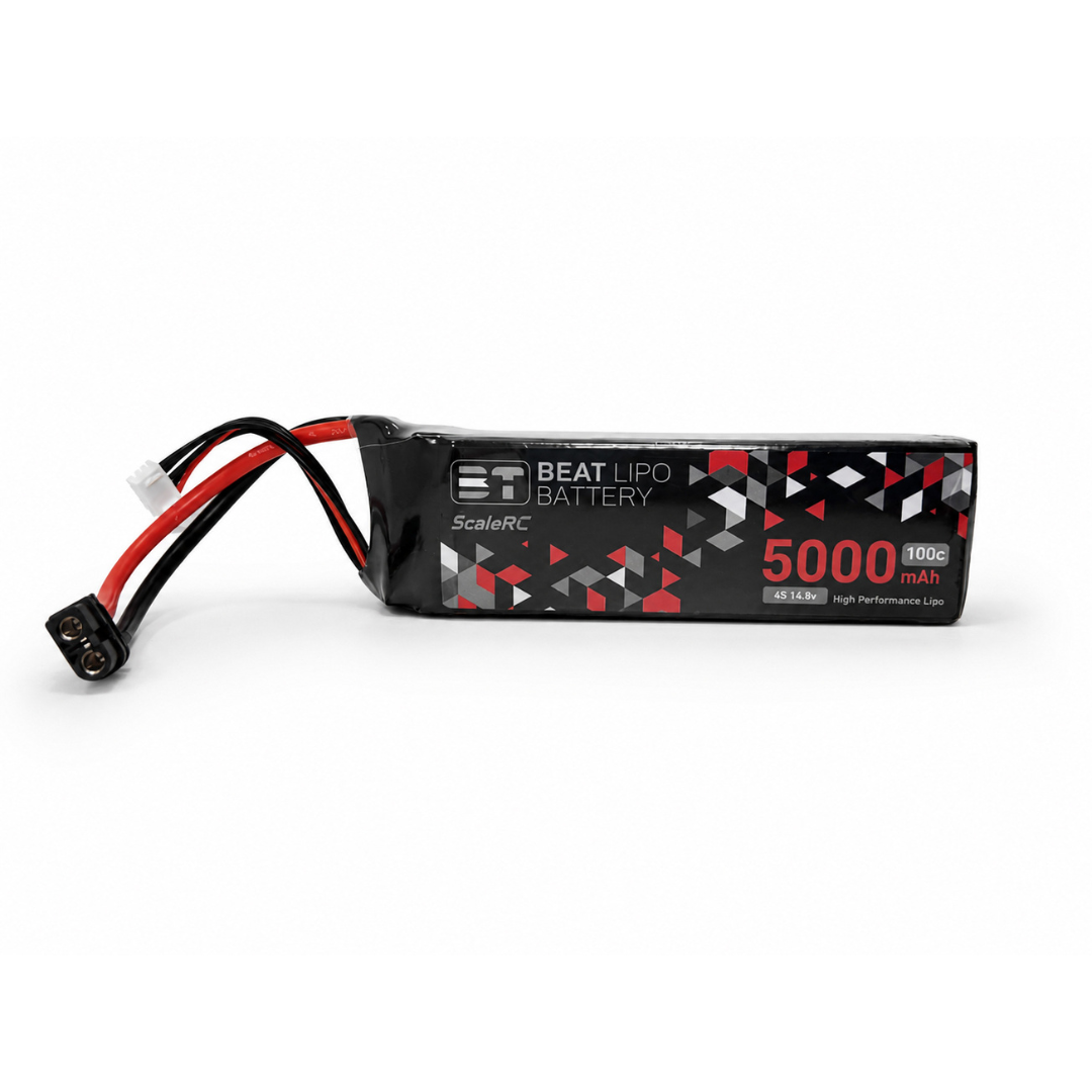 BEAT LIPO 5000mah 14.8v 4s 100c LIPO Battery (XT60 Connector)