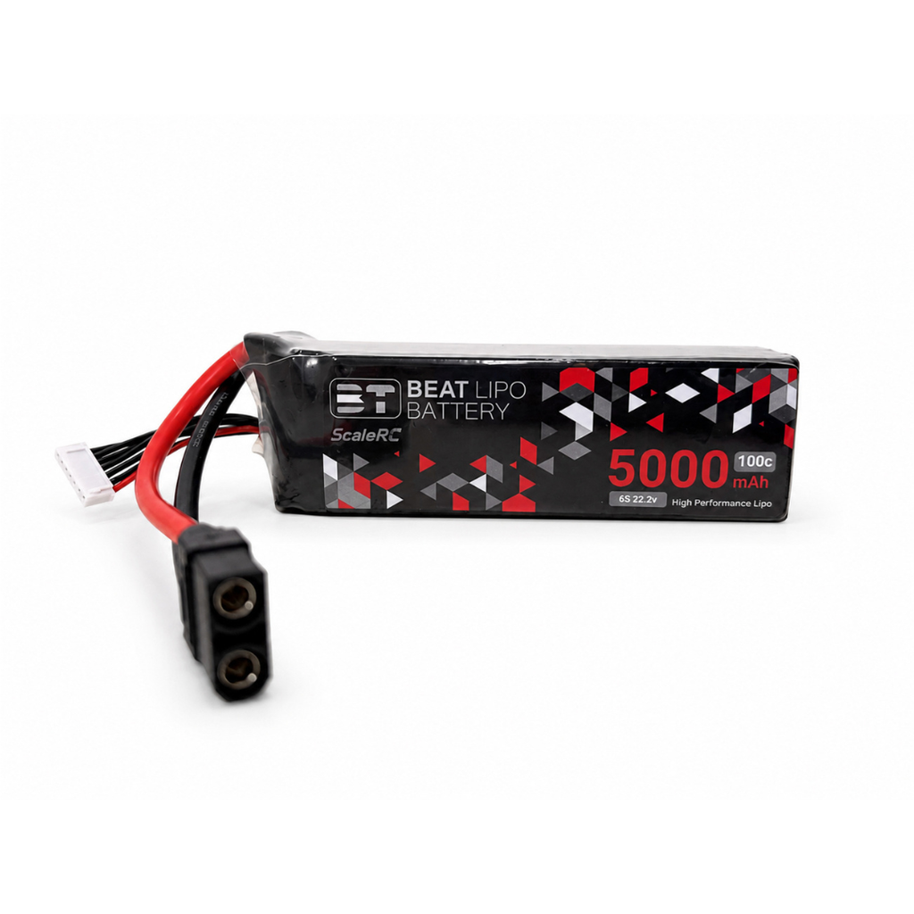 BEAT LIPO 5000mah 22.2v 6s 100c LIPO Battery (XT90 Connector)