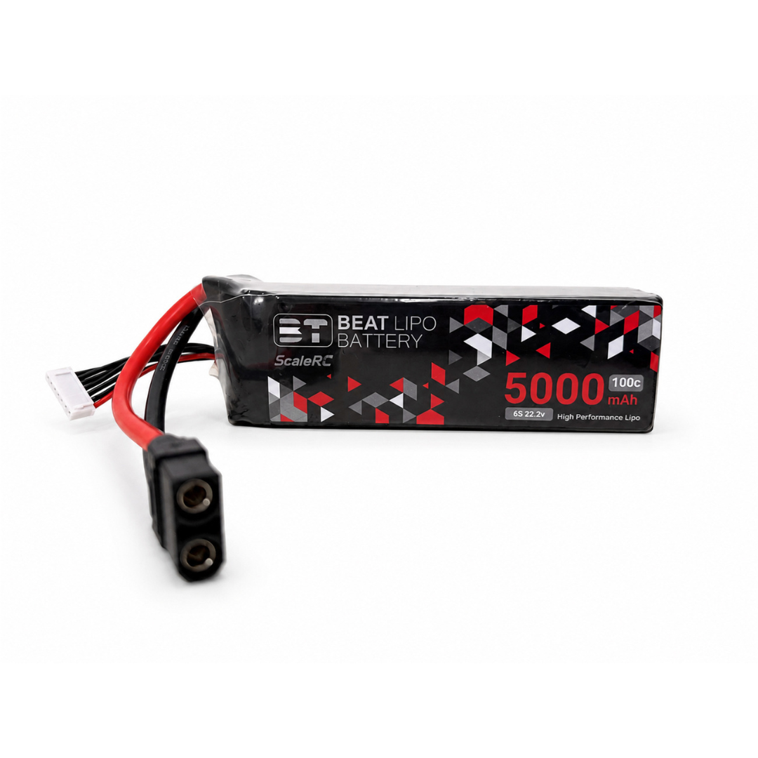 BEAT LIPO 5000mah 22.2v 6s 100c LIPO Battery (XT90 Connector)