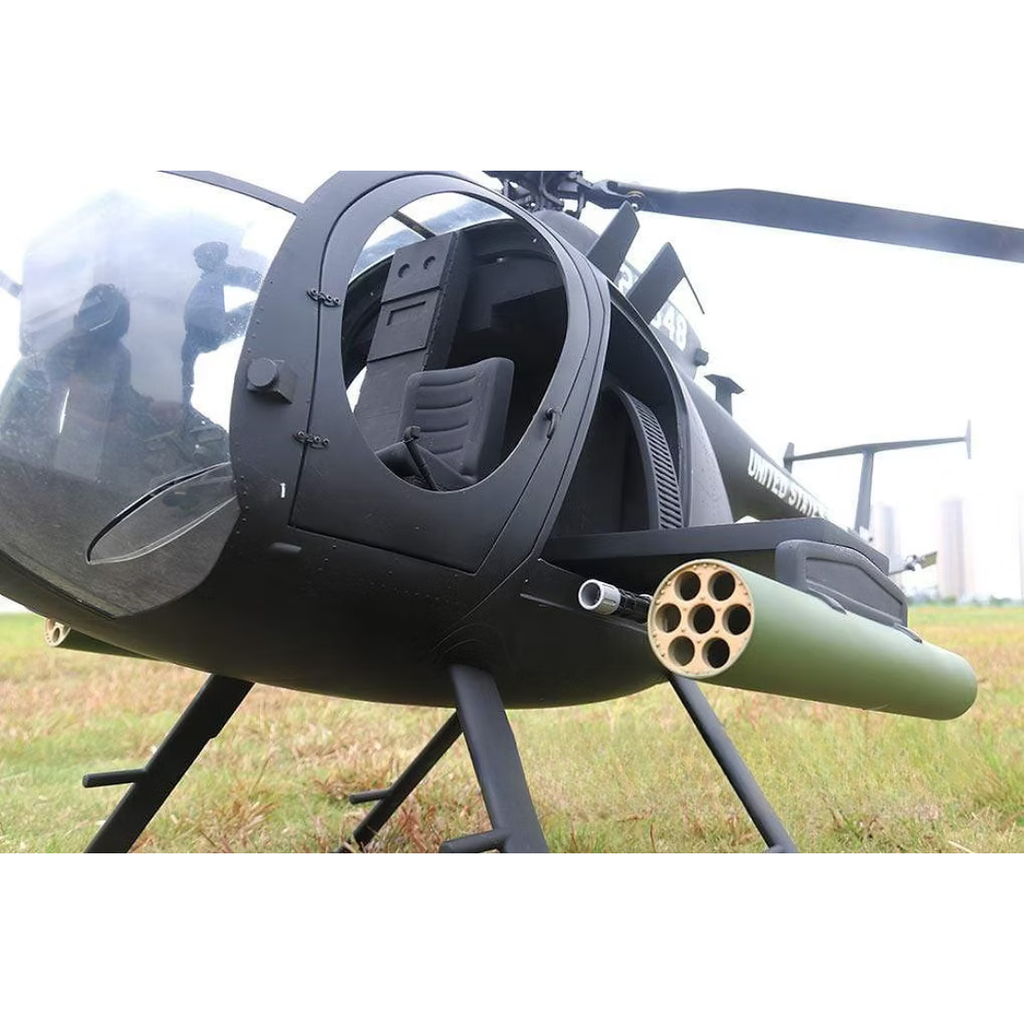 ROBAN 800 AH-6 Little Bird Scale GPS Stabilised - RTF Helicopter