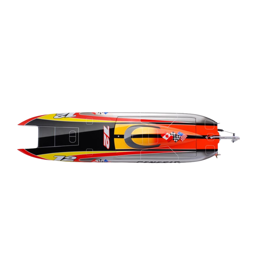 TFL 56” 1420mm Genesis Carbon Fiber Stepped Hull Cat w/ 5684 Single Motor - ARTR