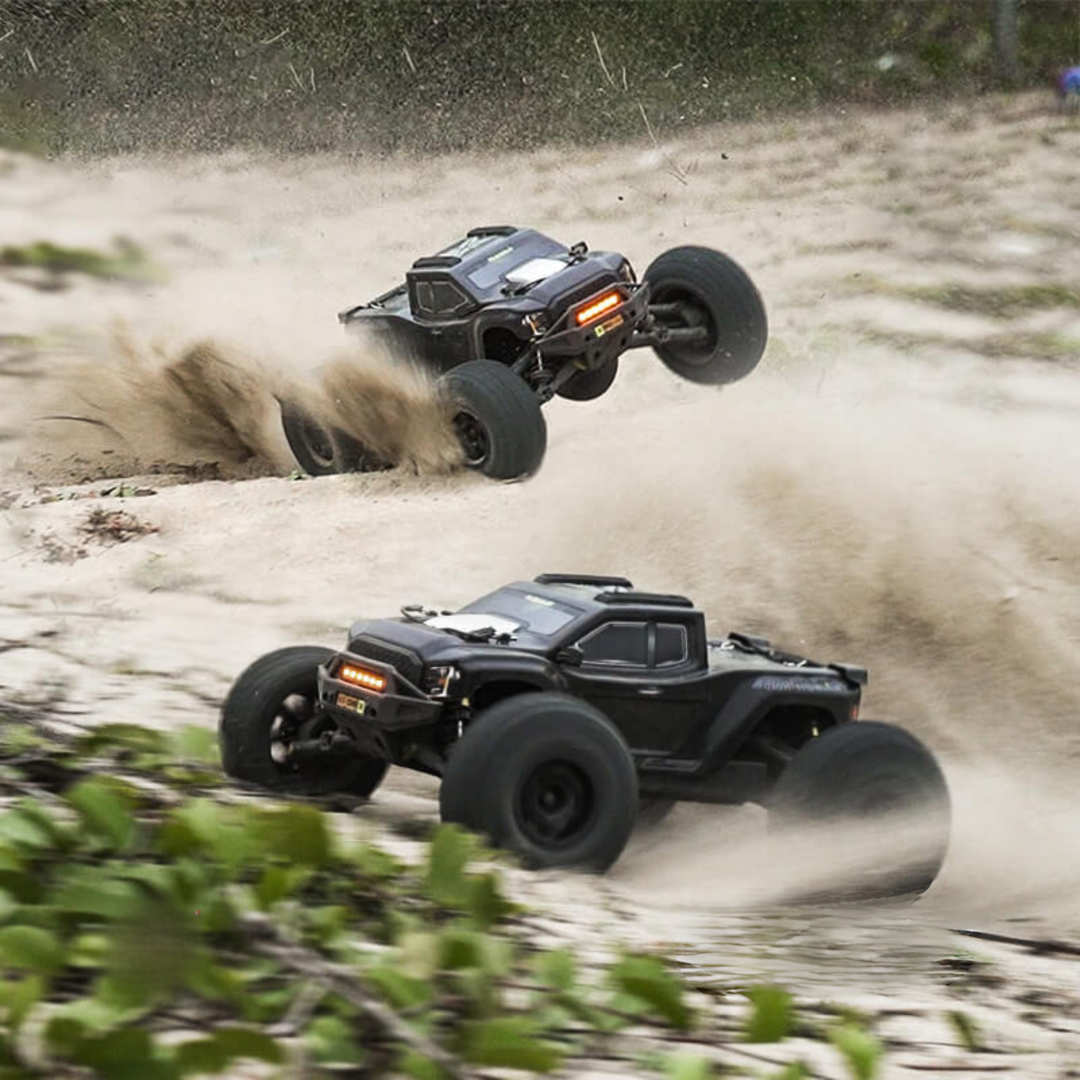 Rlaarlo 1/10 Scale Carbon-Fiber Mini Brushless RZ001 Monster Truck