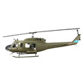 ROBAN 800 Size UH-1D Huey "Choppers" SuperScale Helicopter W/Mechanics - ARF