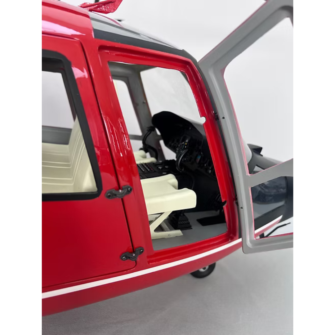 ROBAN 800 AS-365 "Coast Guard" SuperScale Helicopter W/Mechanics - ARF