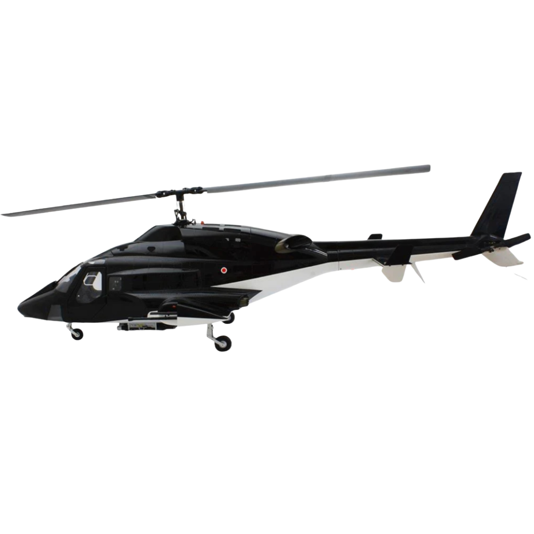 ROBAN 800 B222 Airwolf SuperScale Helicopter W/Mechanics - ARF