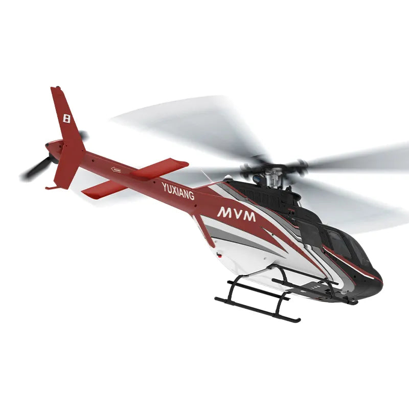 YU-XIANG F-08 Bell 206 Jet Ranger Gyro Stabilised - RTF Helicopter