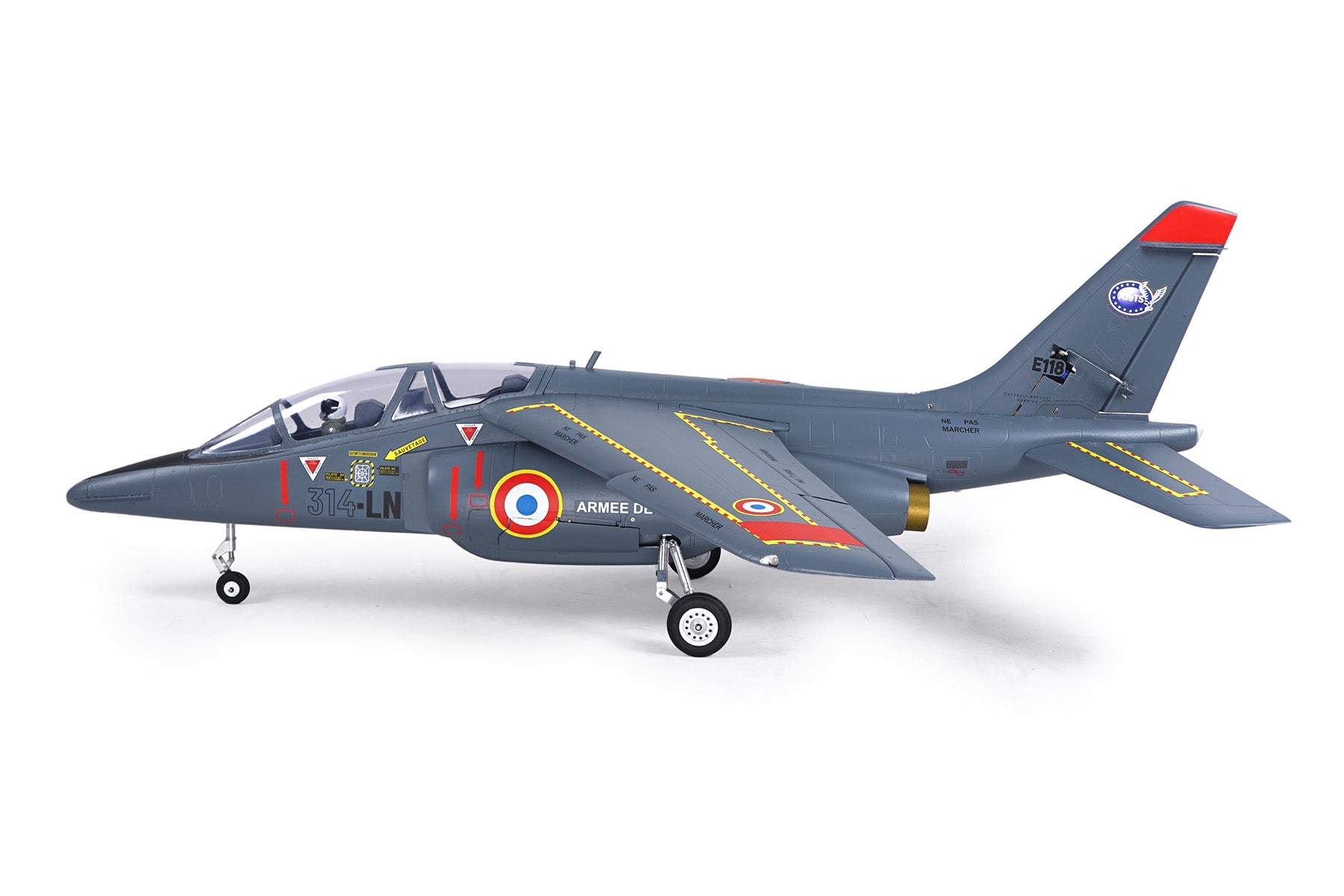 XFly French Airforce Alpha 80mm EDF - PNP (Battlefield Grey)