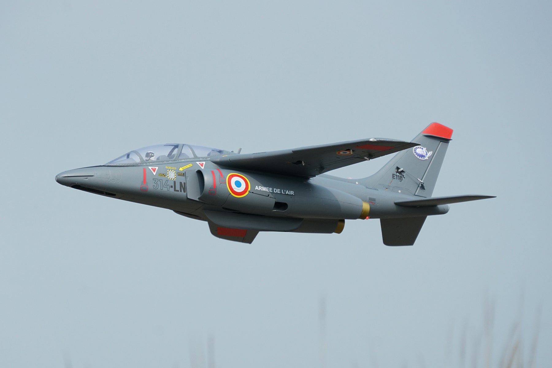 XFly French Airforce Alpha 80mm EDF - PNP (Battlefield Grey)