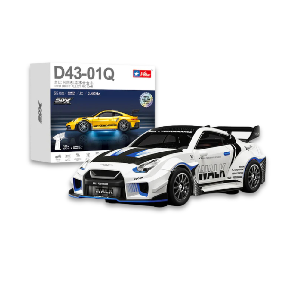 HSTAR 1/43 Scale GTR35 4WD High-Speed On-Road Racing RC Drift Car w/Gyro