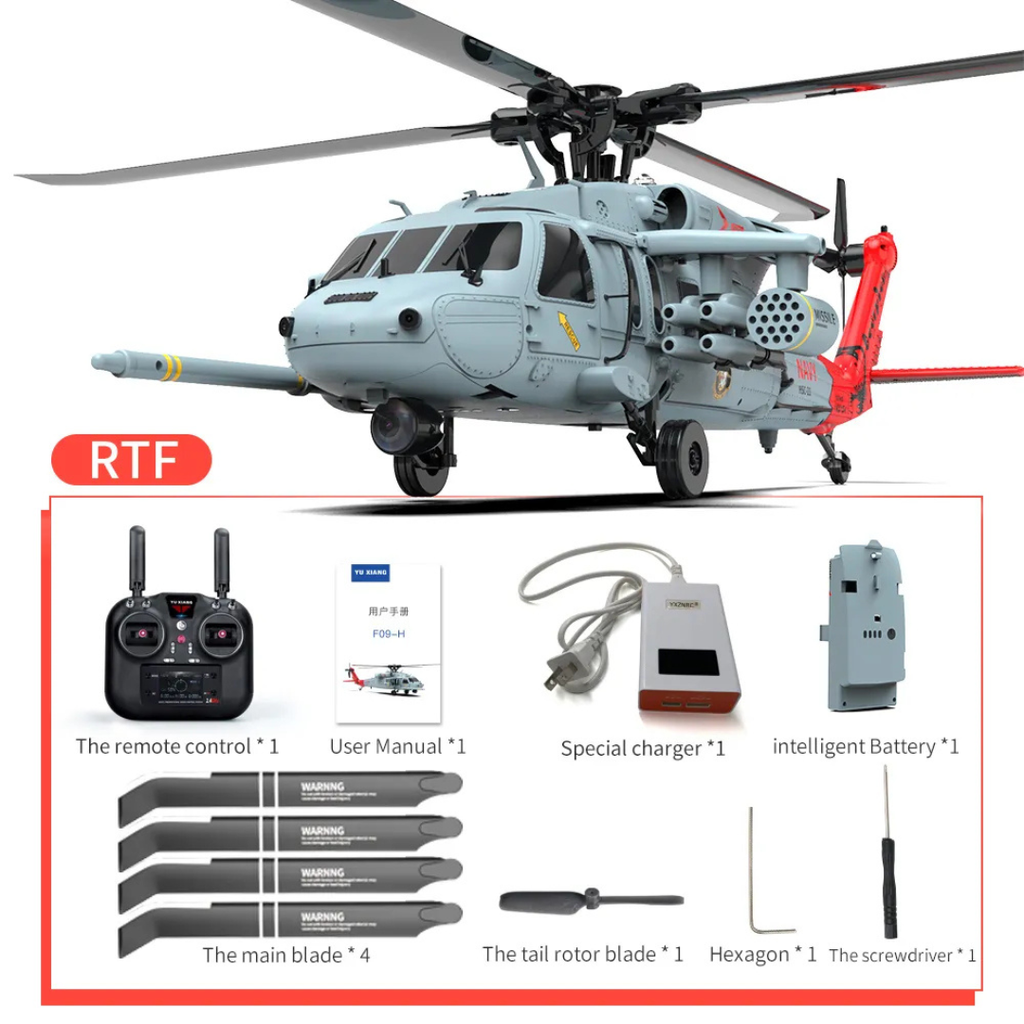 YU-XIANG F09H Seahawk GPS Stabilised - RTF Helicopter