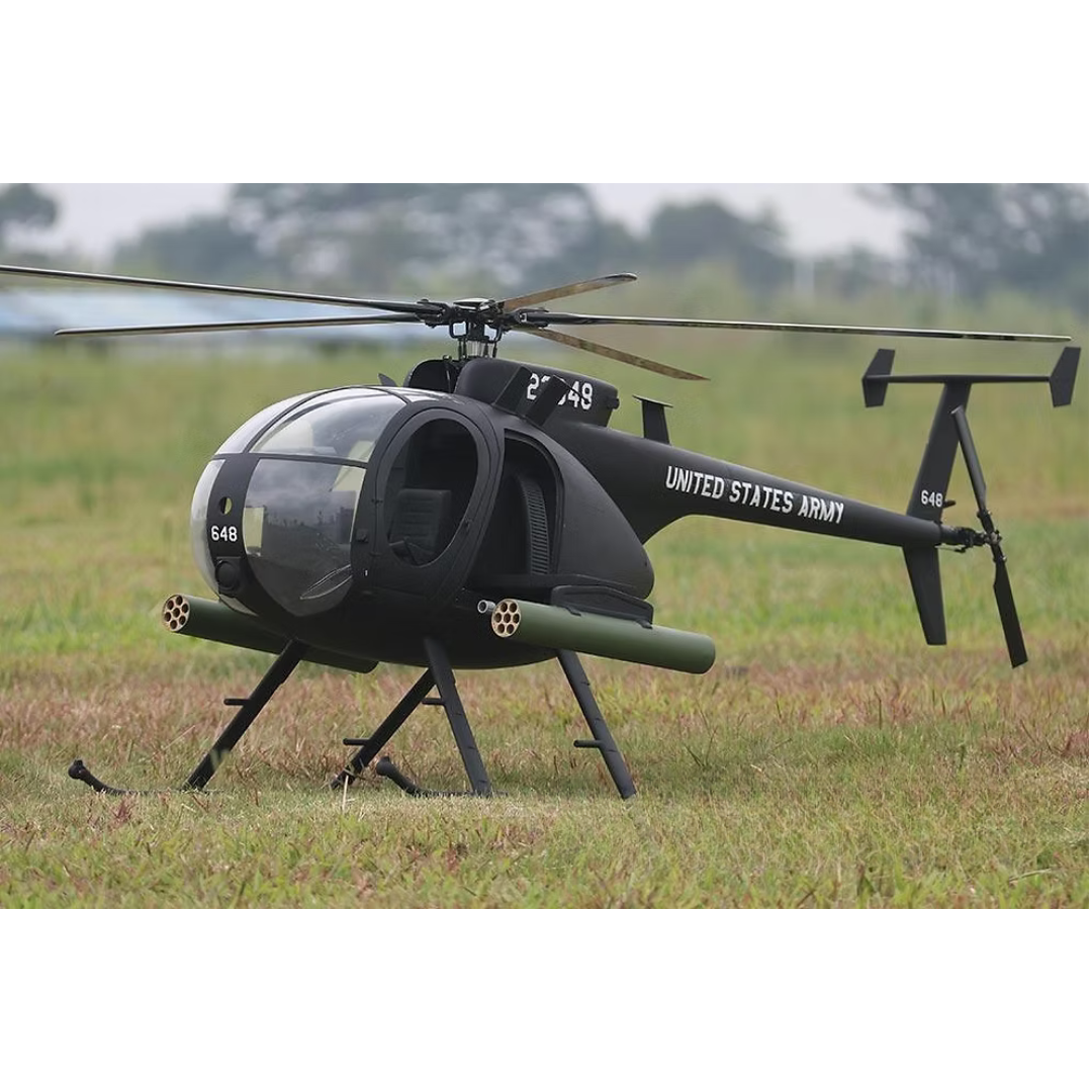 ROBAN 800 AH-6 Little Bird Scale GPS Stabilised - RTF Helicopter