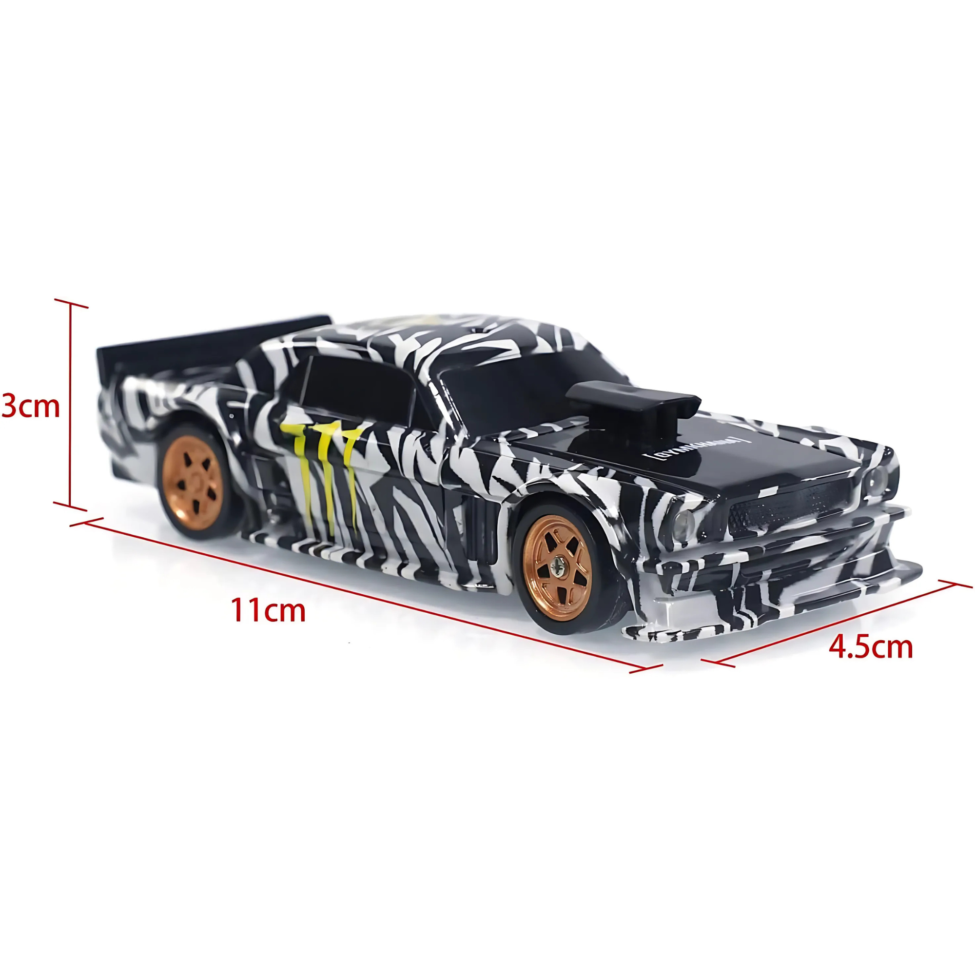 JIABAILE 1/43 Hoonigan RC Micro Drift Car with Gyro Stabilisation System - RTR