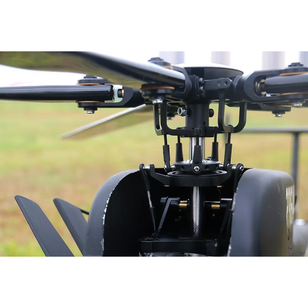 ROBAN 800 AH-6 Little Bird Scale Helicopter W/Mechanics - ARF