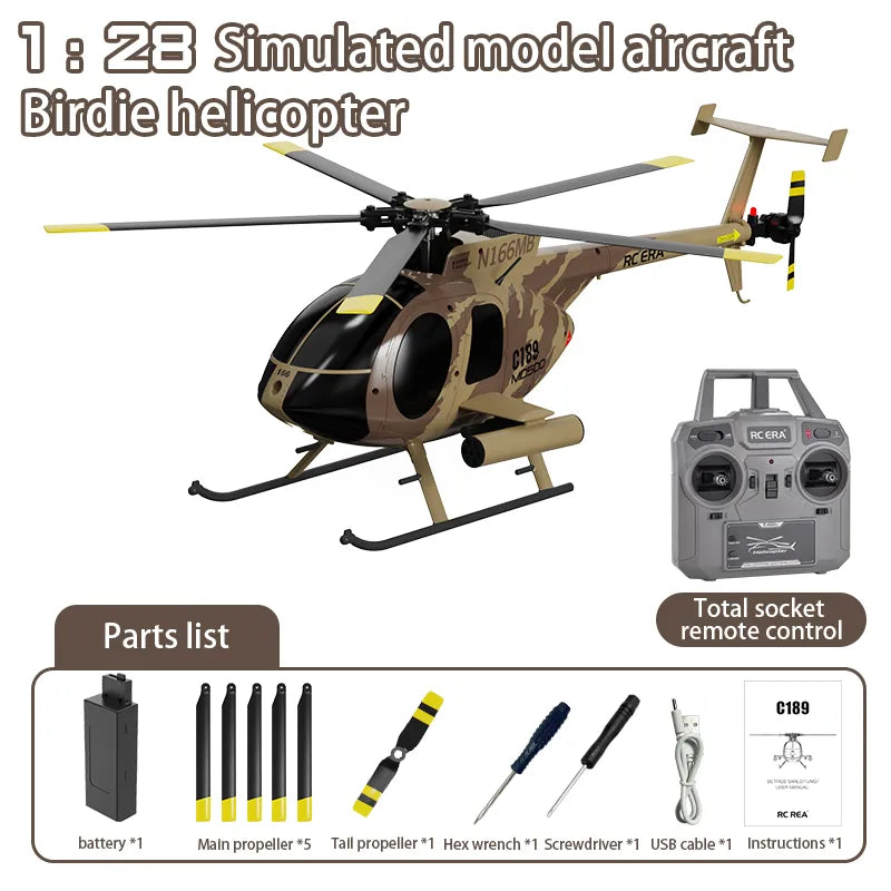 RC-ERA C-189 Pro MD500 - RTF Helicopter