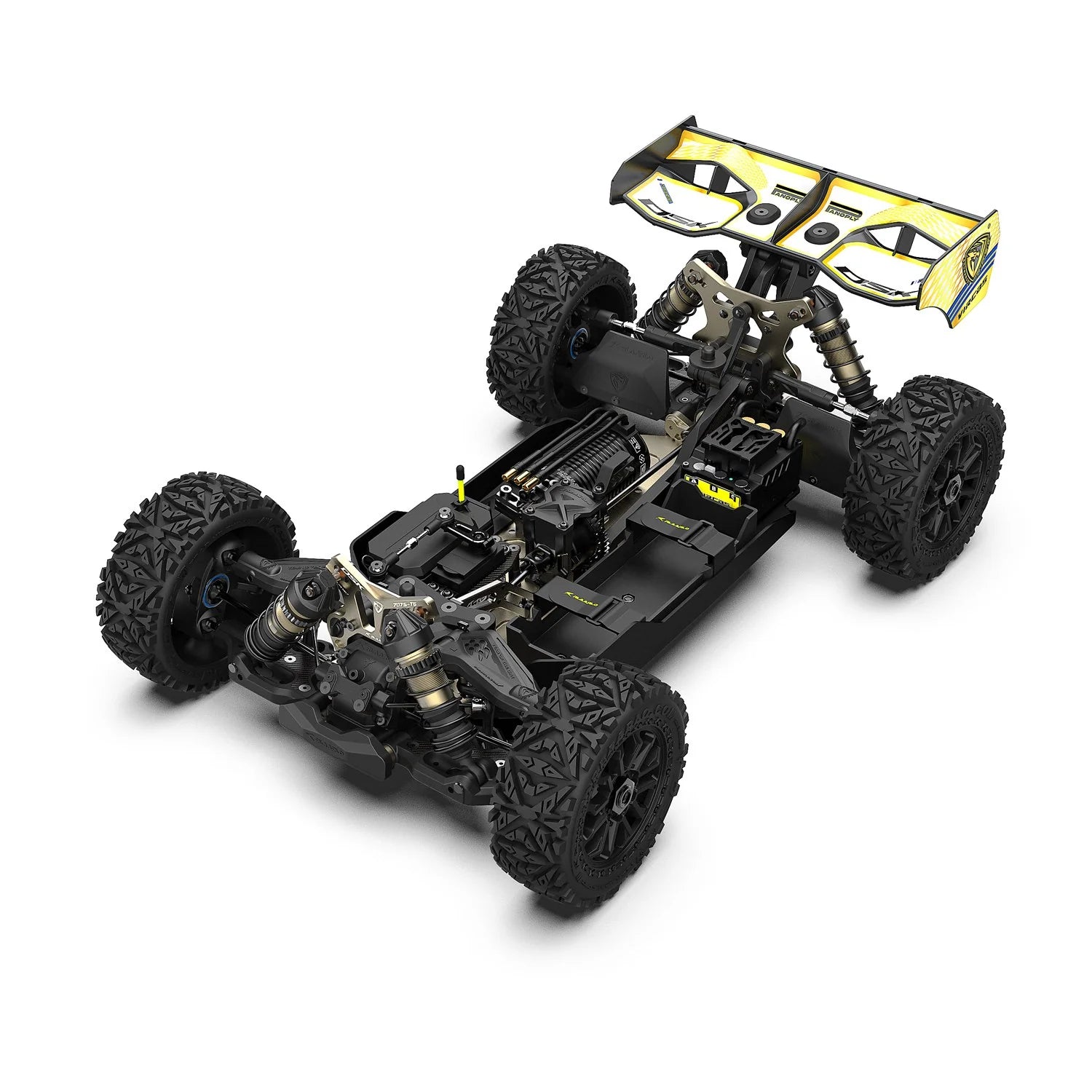 Rlaarlo 1/8 Scale 4WD Brushless Dragon Scale Knight Buggy - RTR