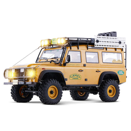 FMS 1/10 Scale FCX10 Land Rover Defender 110 Camel Trophy Edition - RTR