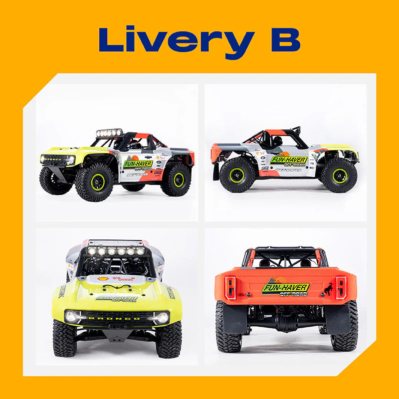 FMS 1/7 Scale Ford Bronco EB Brushless 4WD RS - RTR